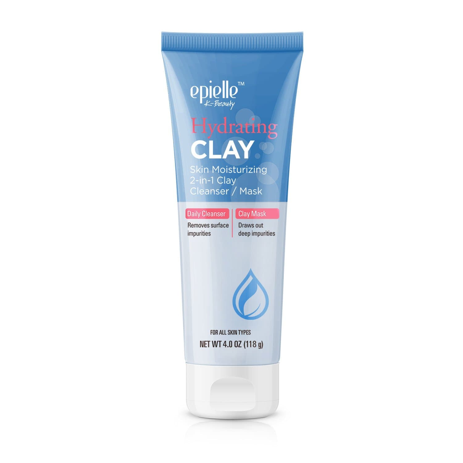 Hydrating Clay 2-in-1 Cleanser and Mask