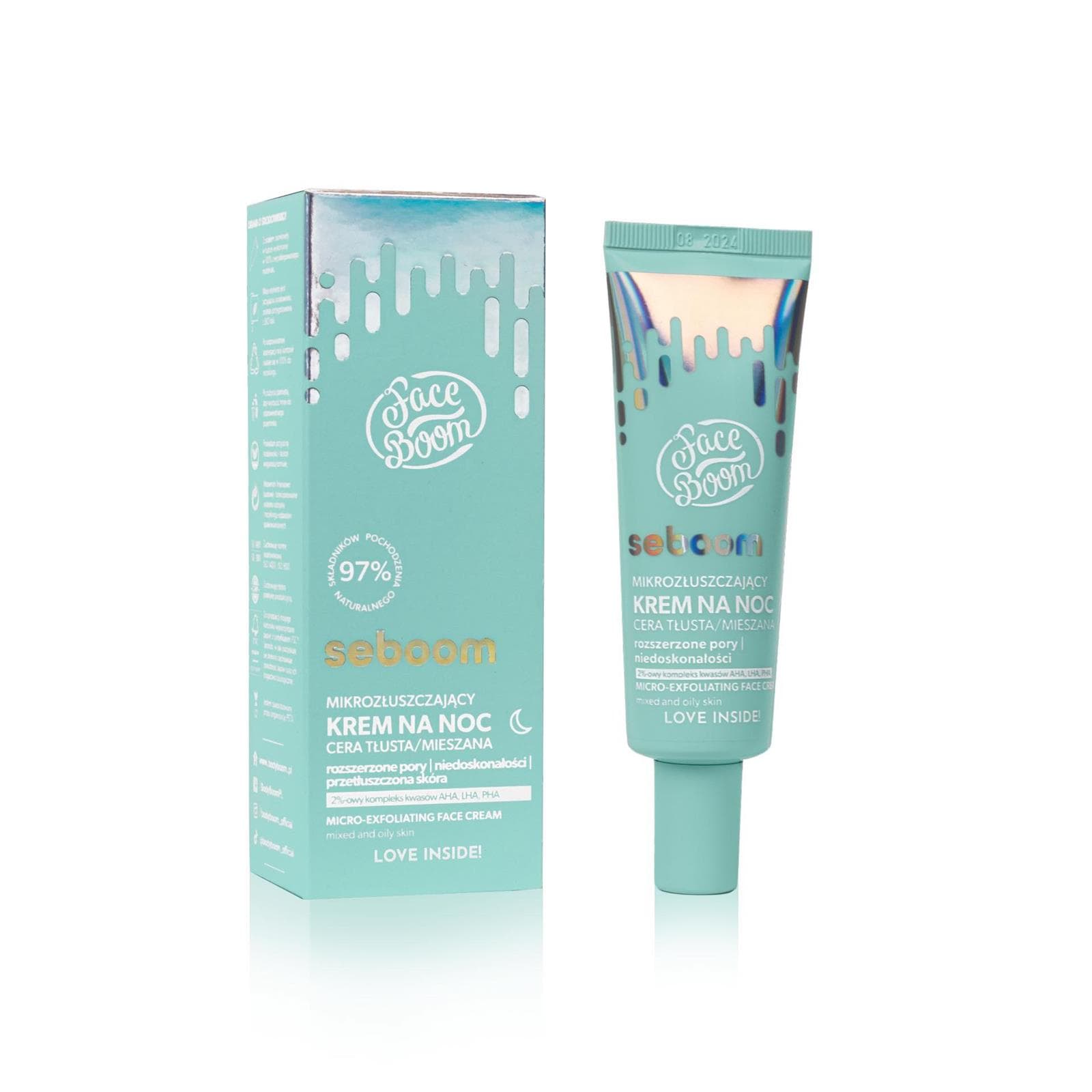 Seboom Micro-Exfoliating Night Face Cream