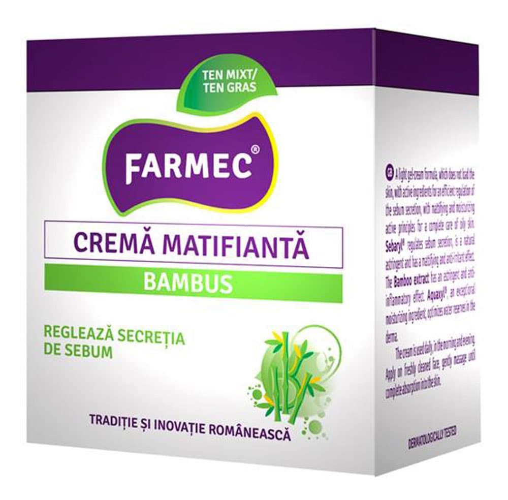 Mattifying Gel Cream with Bambus