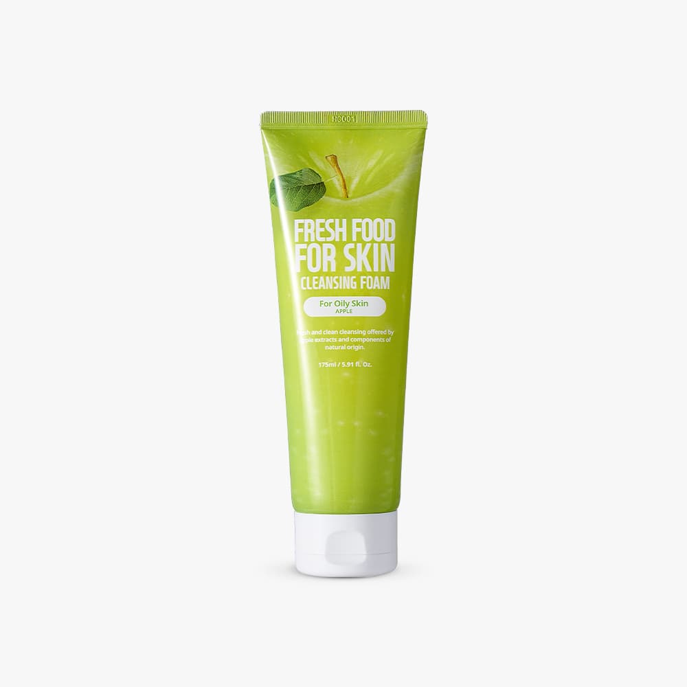 Fresh Food For Skin Facial Cleansing Foam - Apple