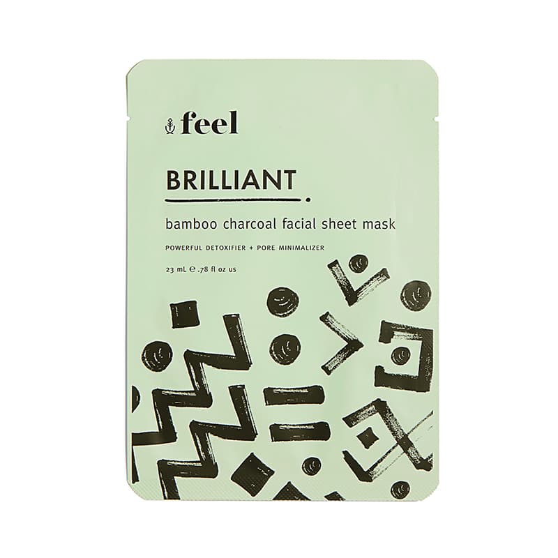 Brilliant Bamboo Charcoal Facial Sheet Mask