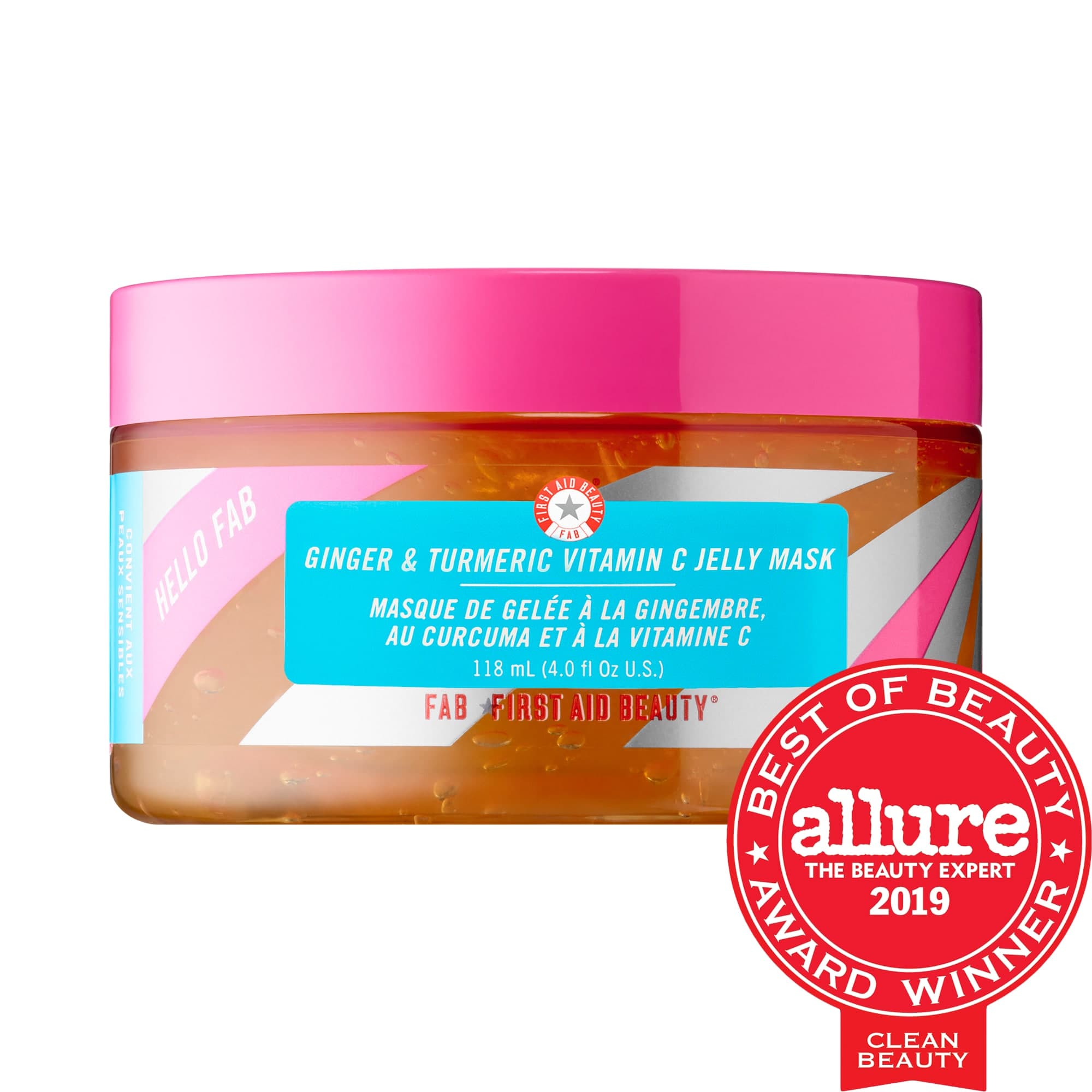 Ginger & Turmeric Vitamin C Jelly Mask