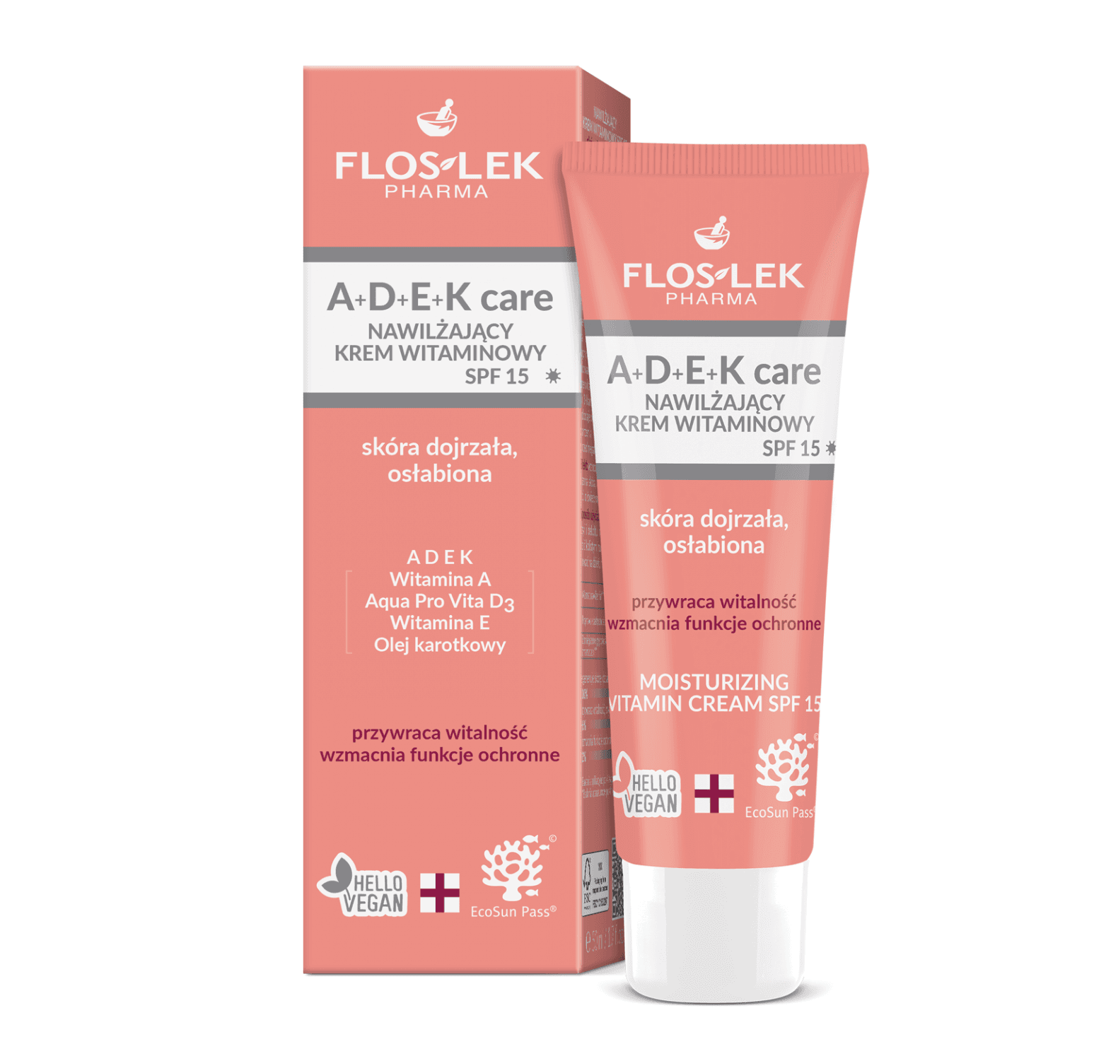 A+D+E+K Care Moisturizing Vitamin Cream SPF 15