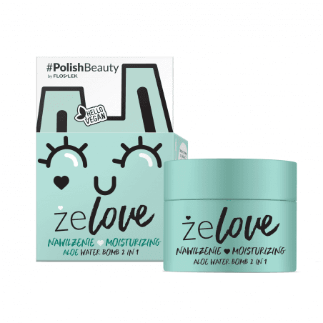 Zelove Moisturizing Aloe Water Bomb 2 In 1
