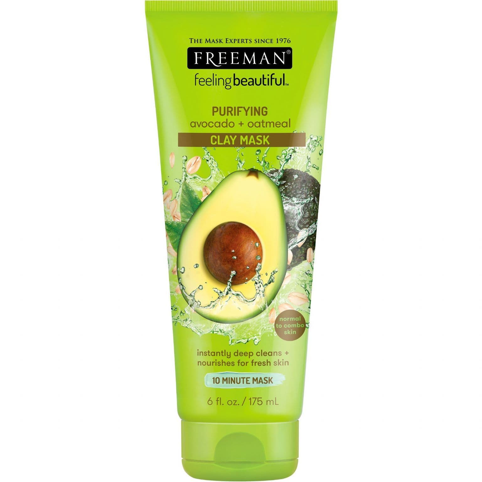 Purifying Avocado + Oatmeal Clay Mask