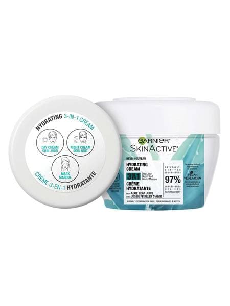 Hydrating 3-in-1 Face Moisturizer with Aloe