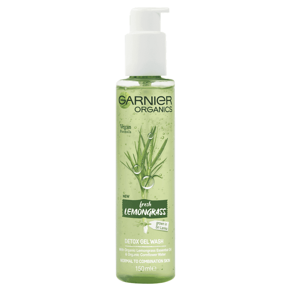 Organic Lemongrass Detox Gel Wash