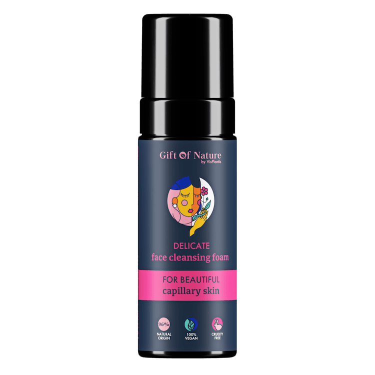 Gentle Face Cleansing Foam for Sensitive Skin