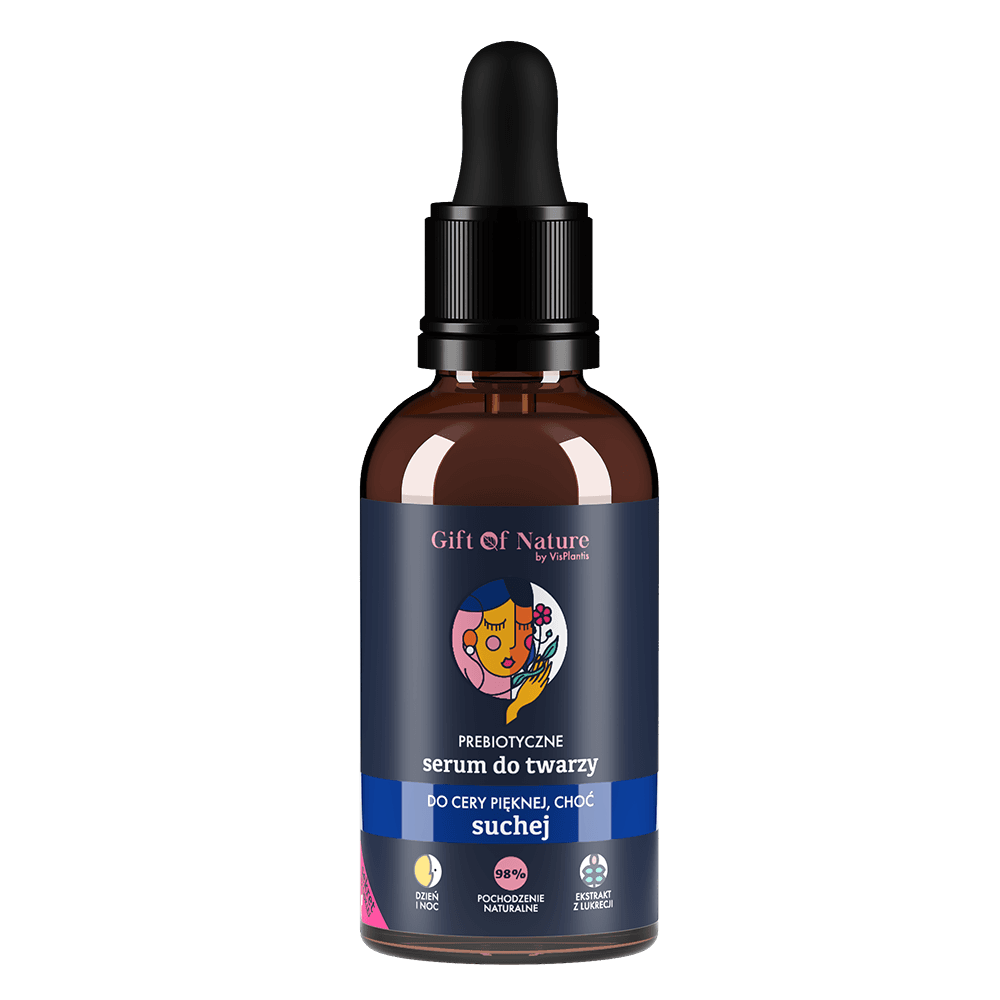 Prebiotic Face Serum for Dry Skin