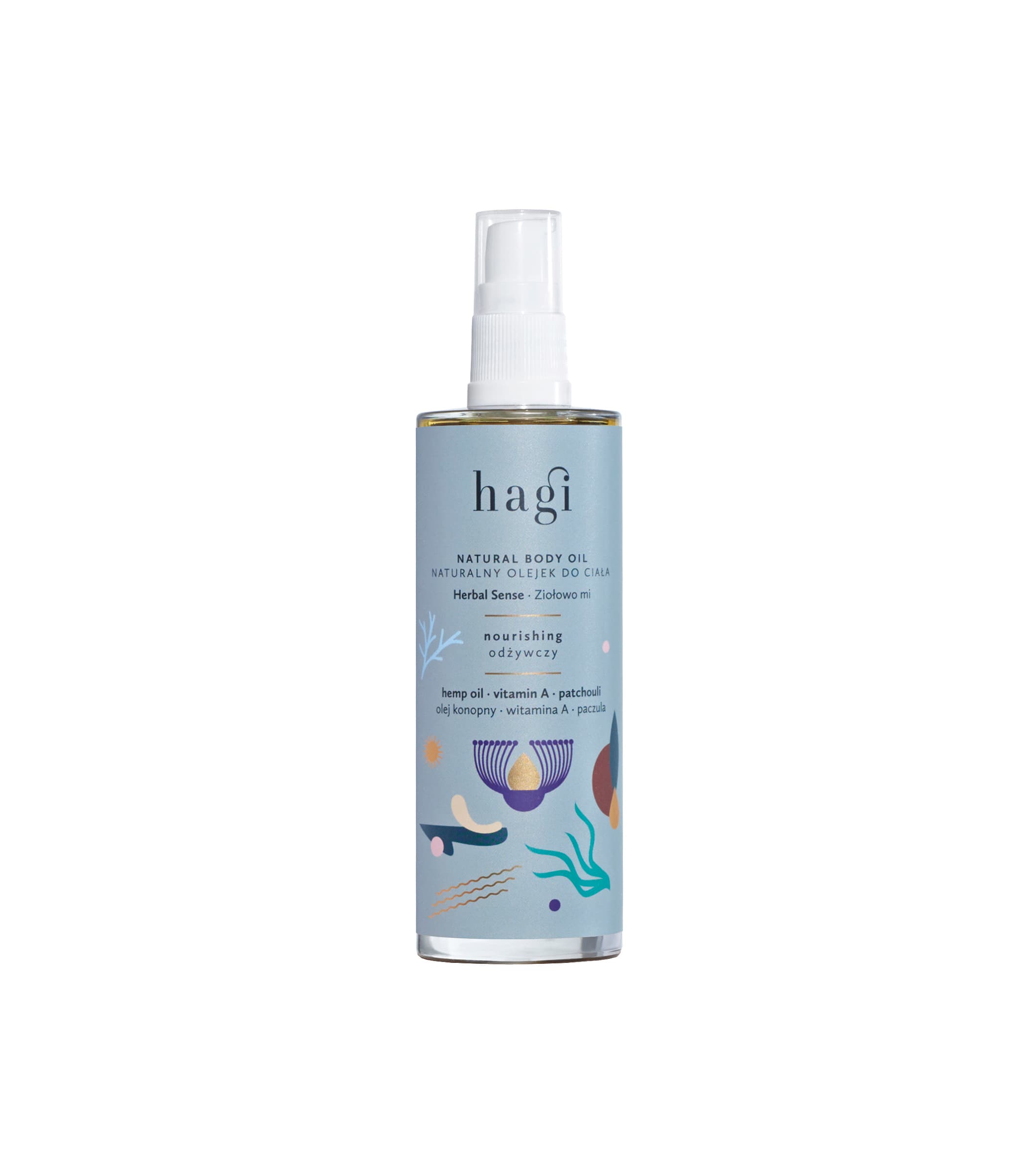 Natural Body Oil Herbal Sense