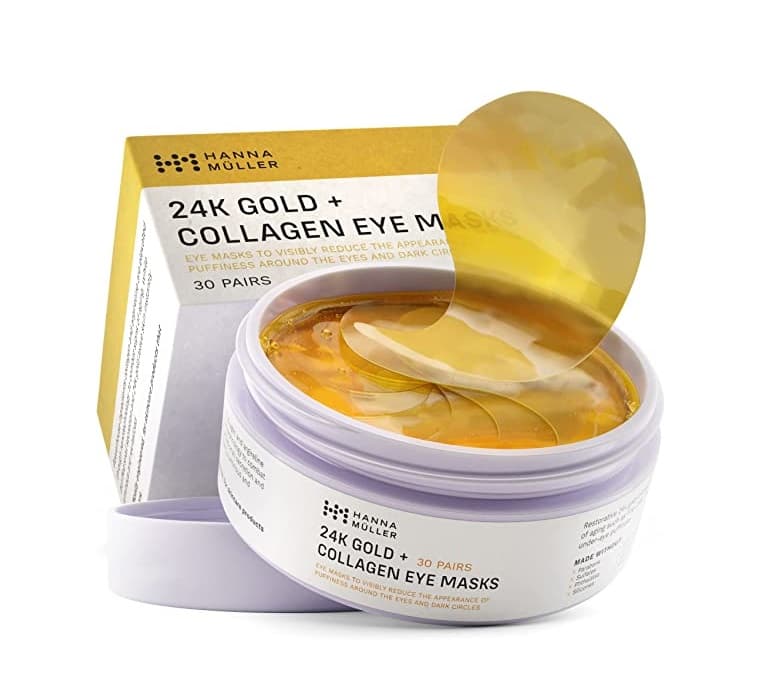 24k Gold + Collagen Eye Masks