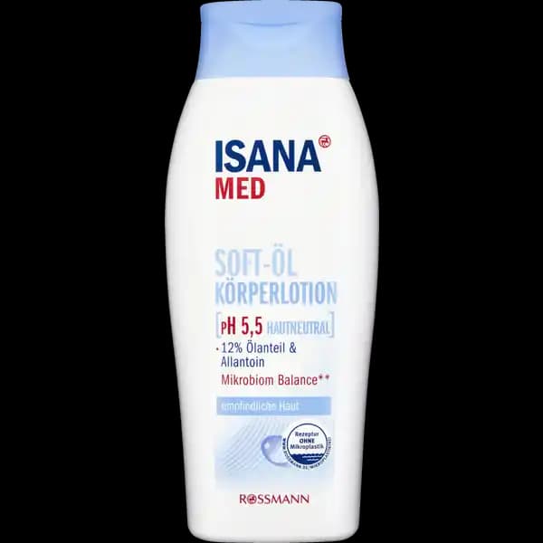 Med Soft-Öl-Körperlotion