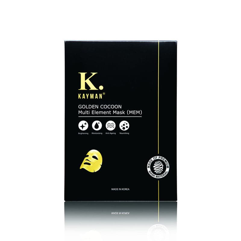 Golden Cocoon Multi Element Mask