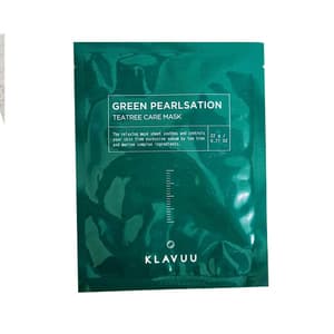 Green Pearlsation Teatree Care Mask