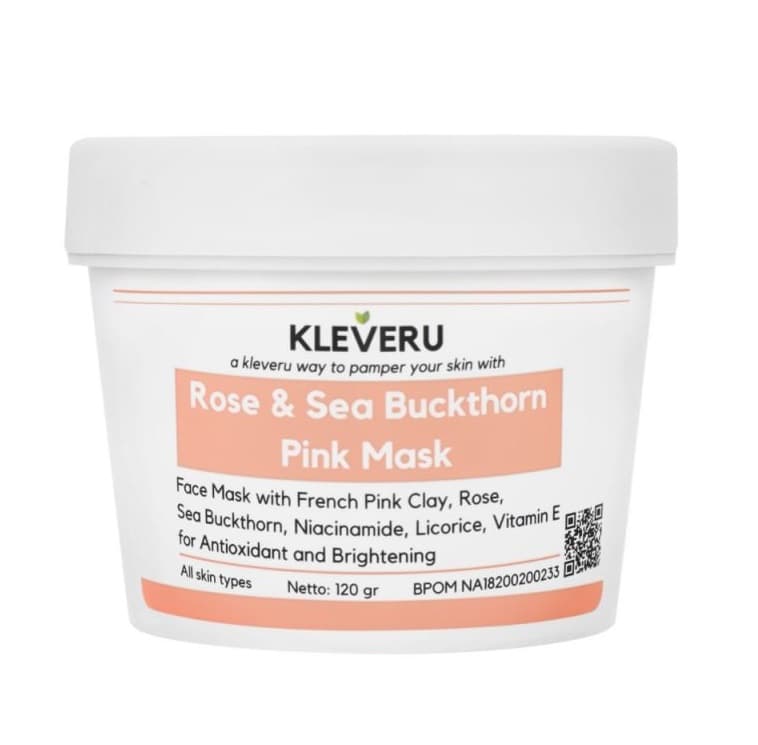 Rose and Sea Buckthorn Pink Mask