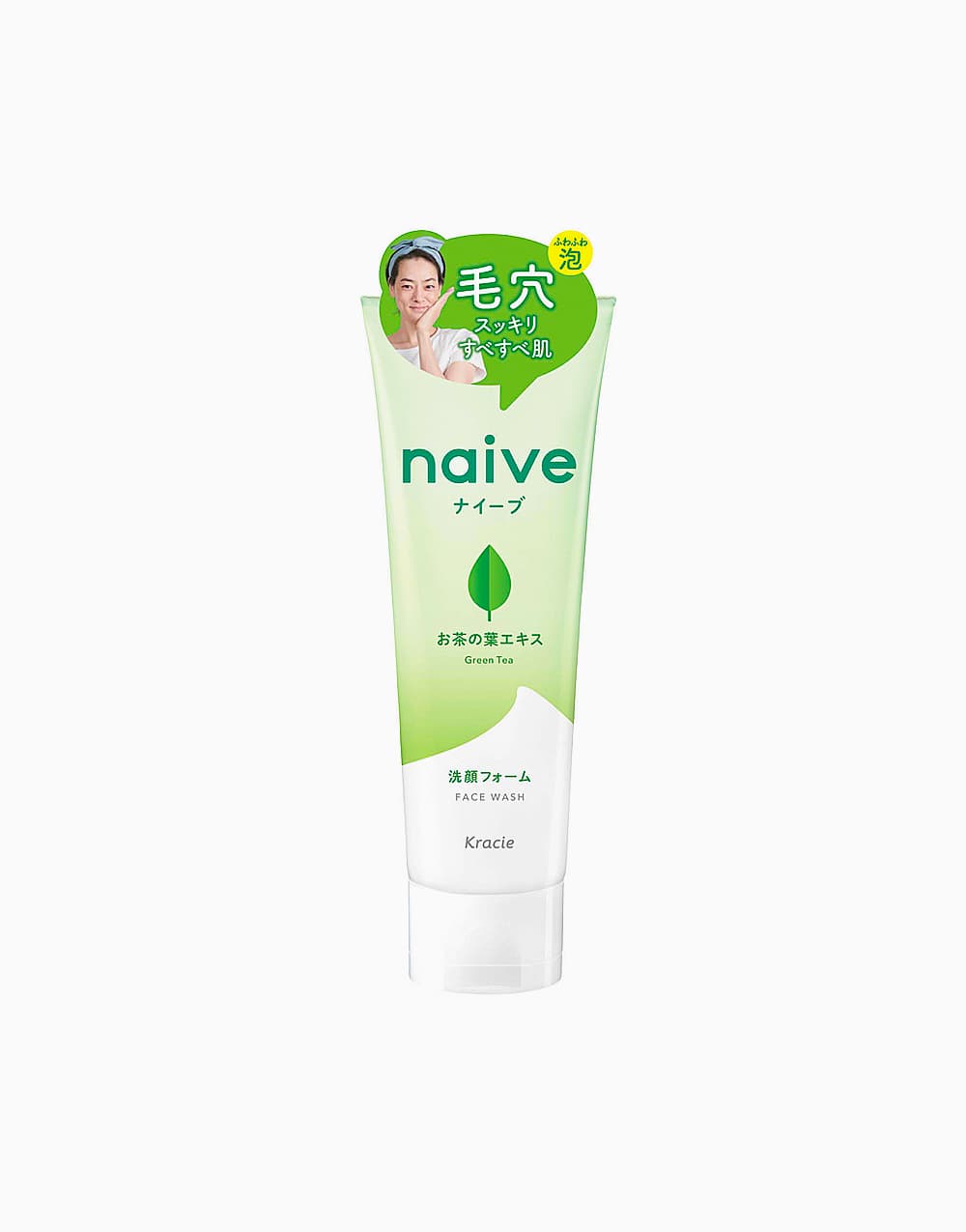 Naive Green Tea Foaming Face Wash