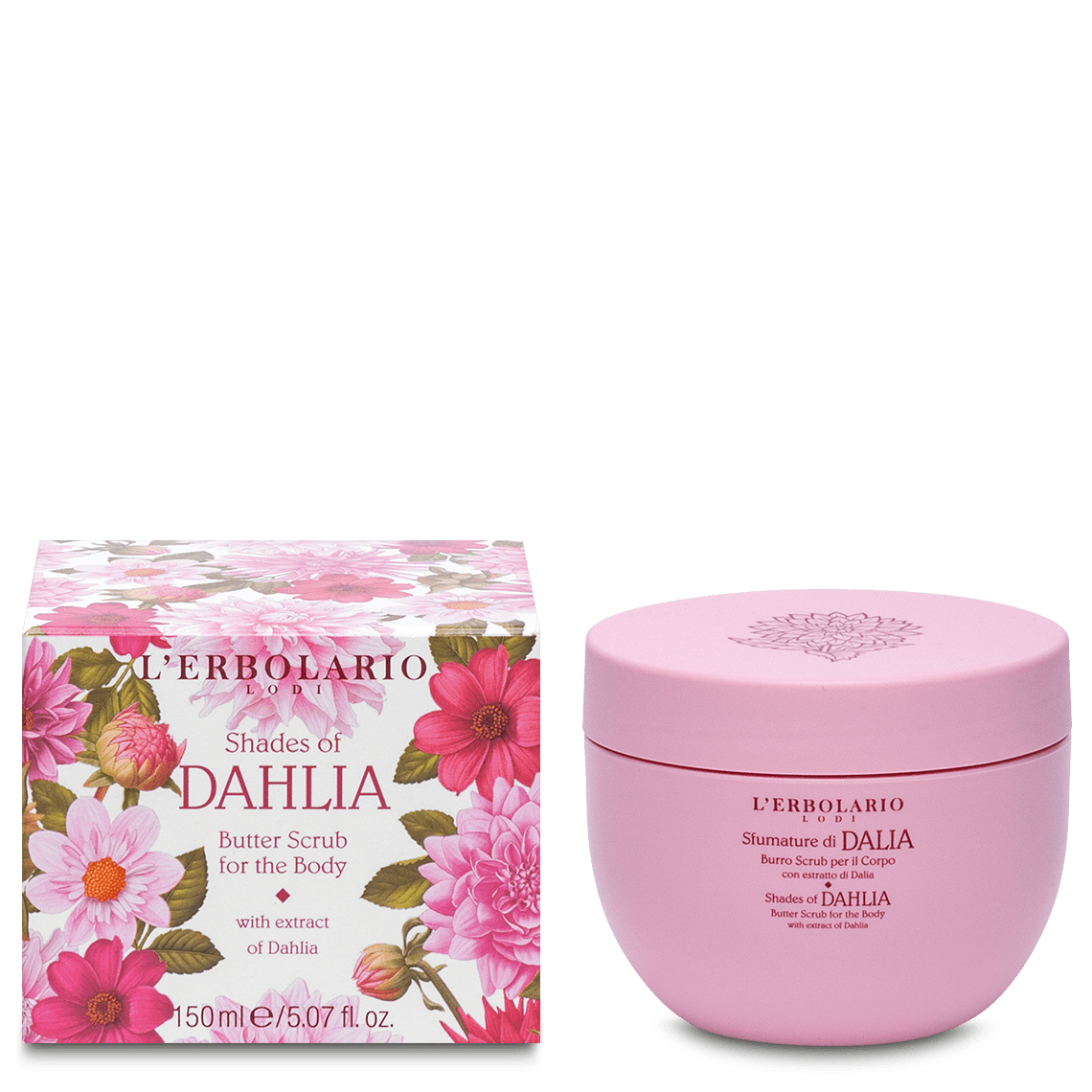 Shades of Dahlia Butter Scrub for the Body 