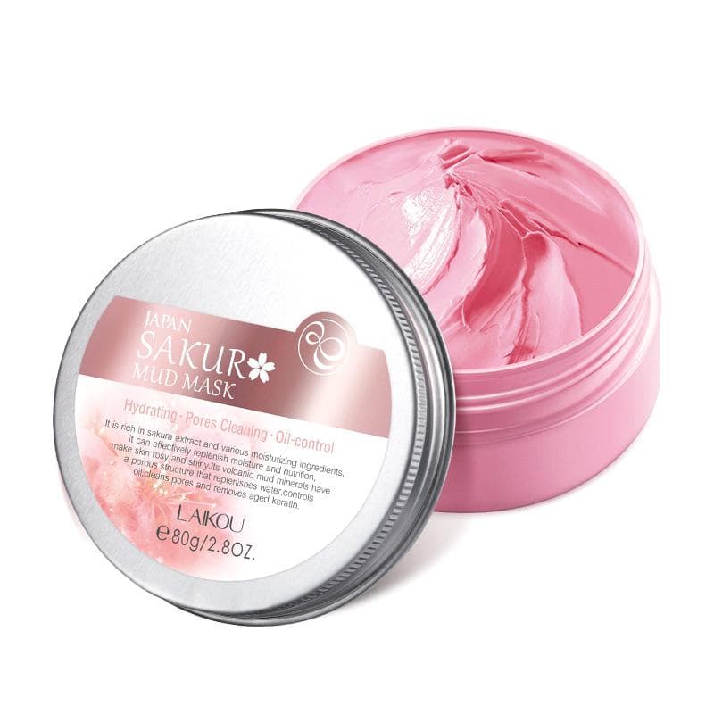 Japanese Pink Sakura Mud Mask