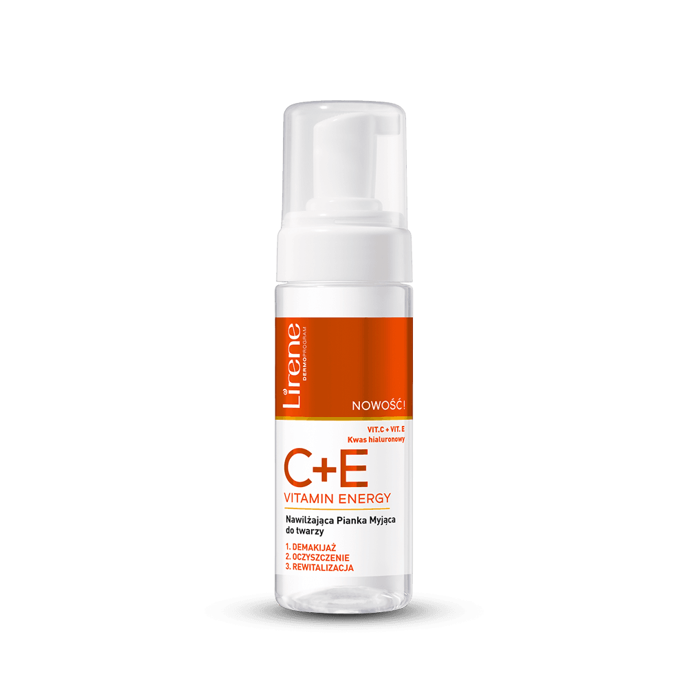 C+E Vitamin Energy Moisturizing Face Cleansing Foam