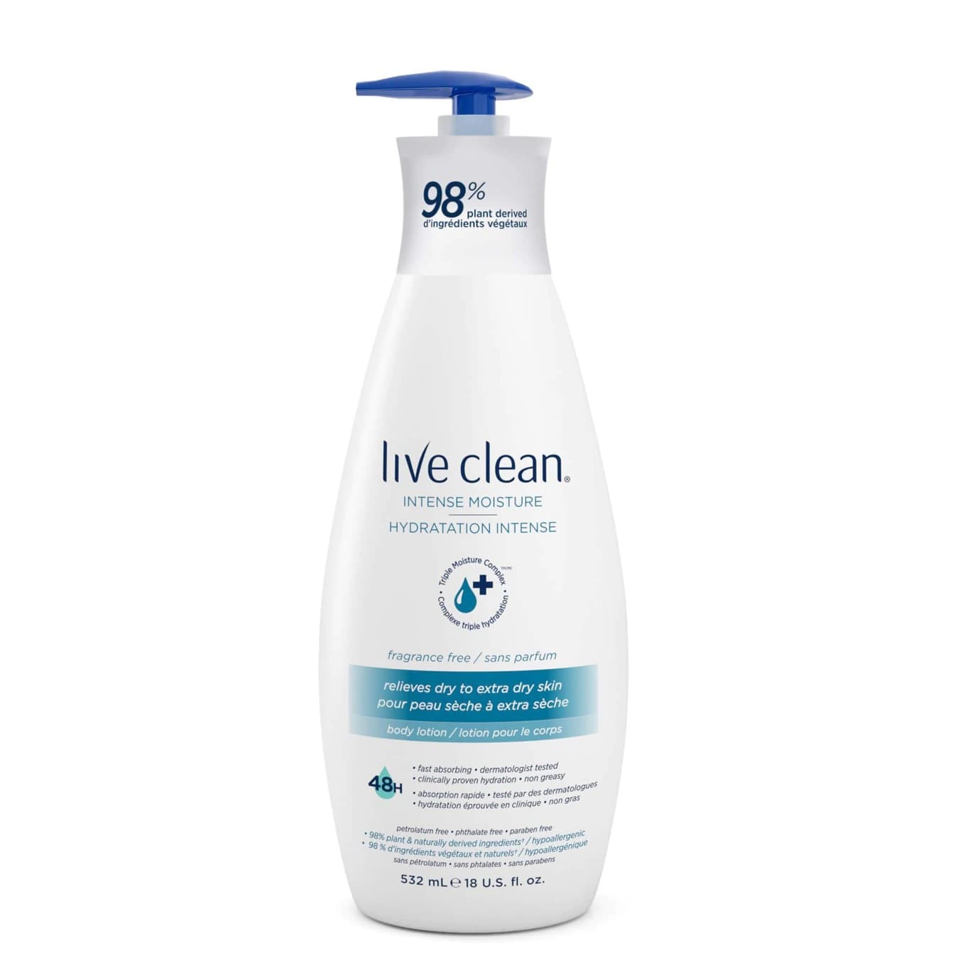 Intense Moisture Fragrance Free Body Lotion