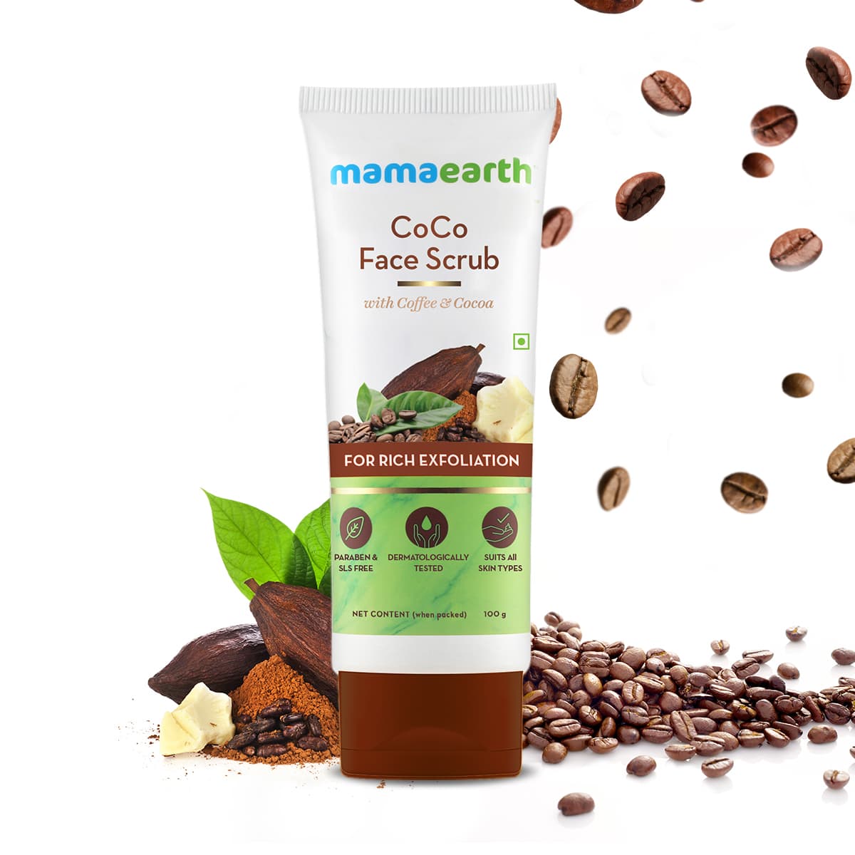 CoCo Face Scrub for Rich Exfoliation