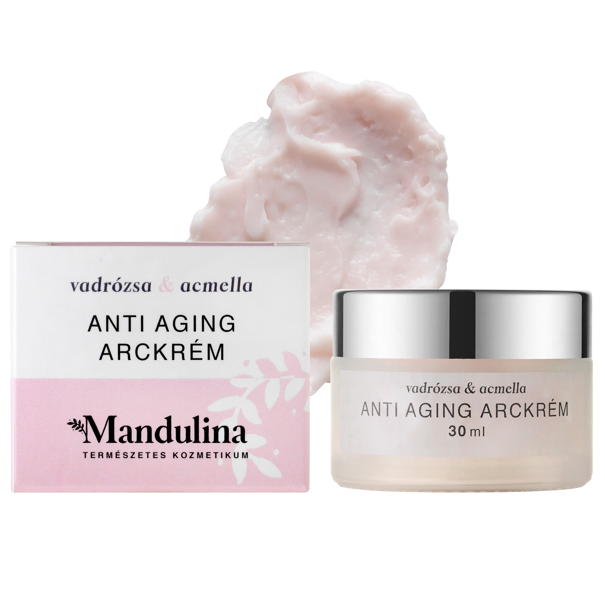 Vadrózsa & Acmella Nappali Anti-Aging Arckrém