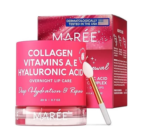 Collagen, Vitamins A, E & Hyaluronic Acid Overnight Lip Care
