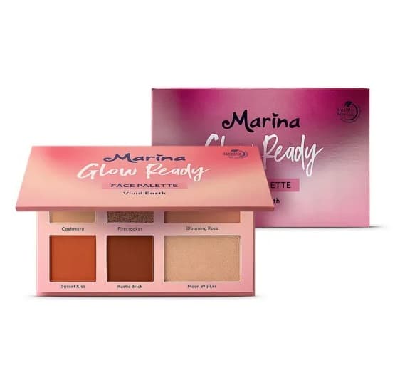 Glow Ready Face Palette Vivid Earth