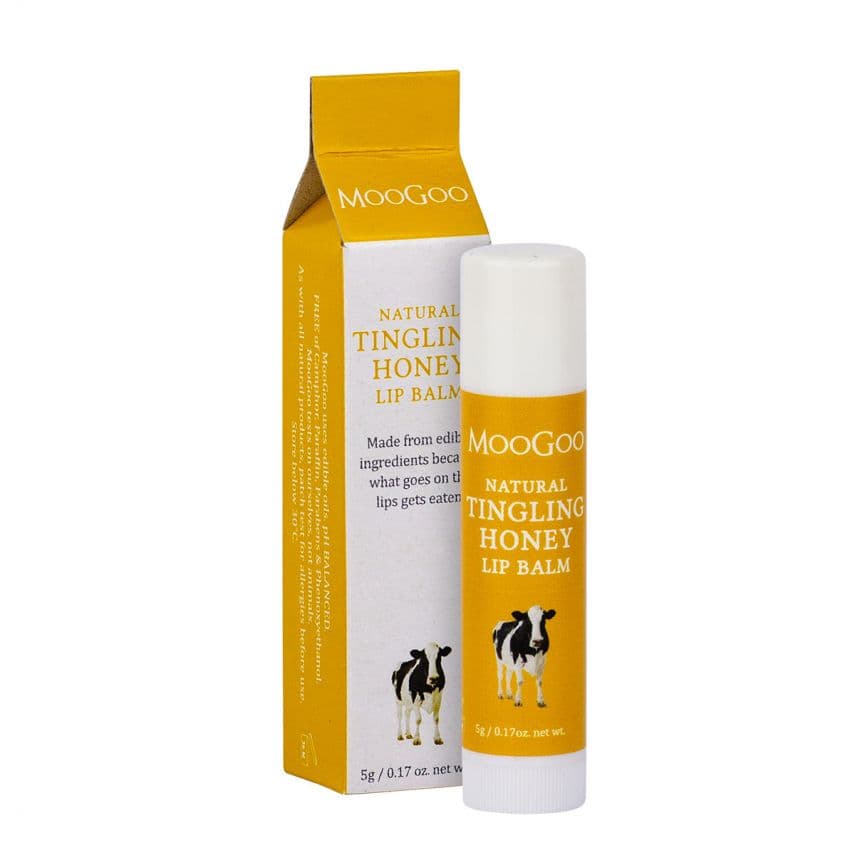 Natural Lip Balm - Tingling Honey