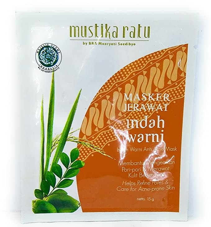 Masker Indah Warni Anti Acne Mask
