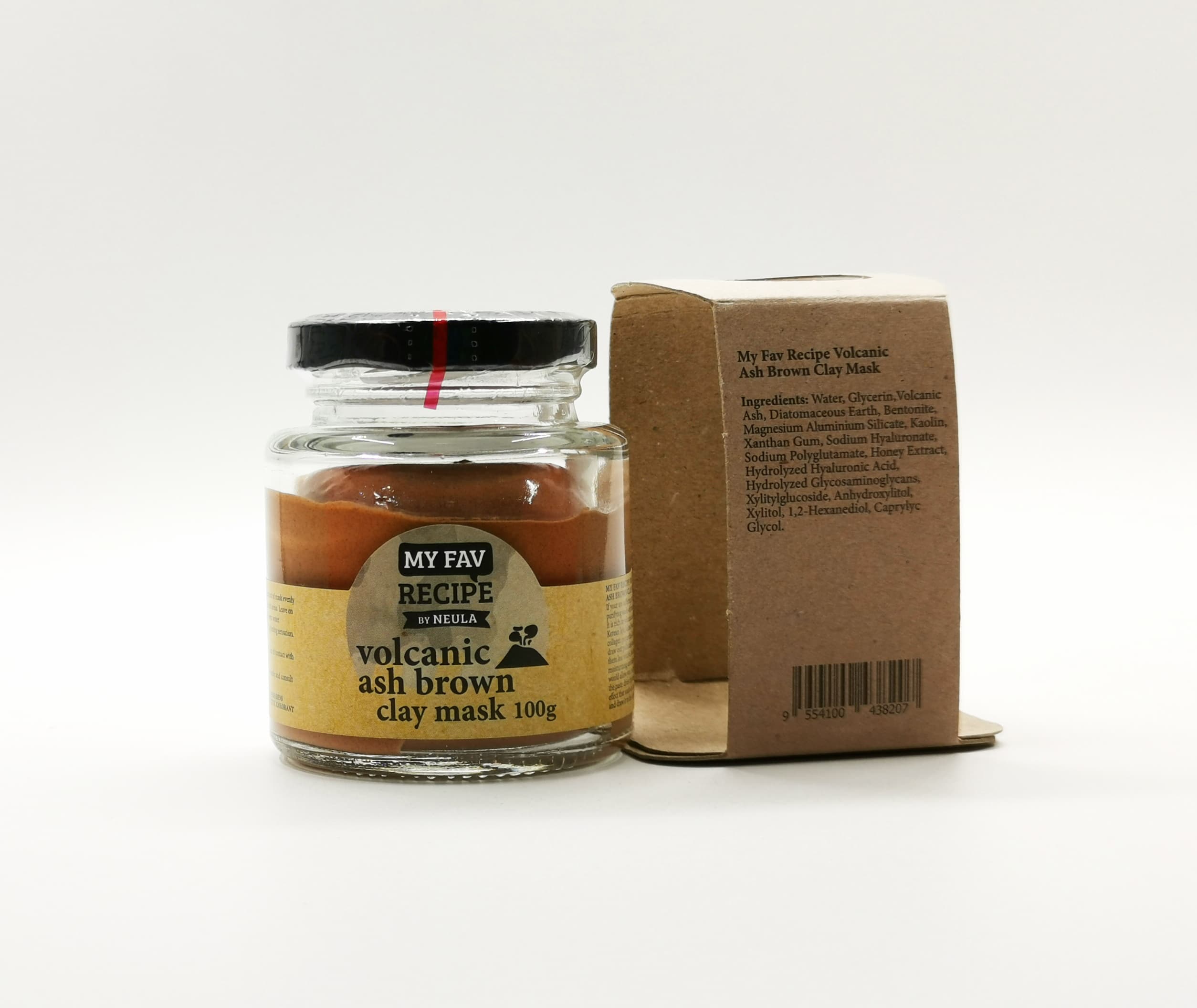 Volcanic Ash Brown Clay Mask