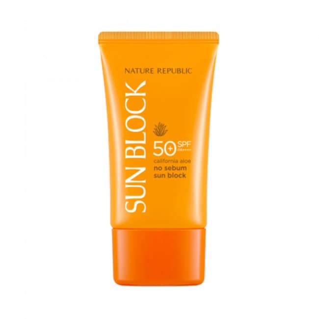 California Aloe No Sebum Sunblock