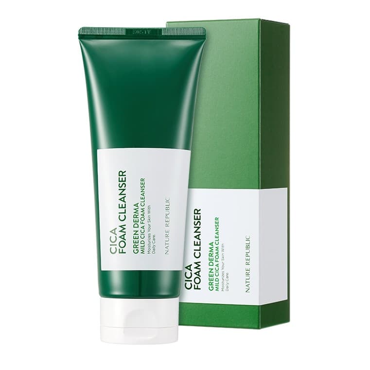Green Derma Mild Cica Foam Cleanser