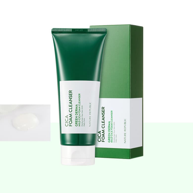 Green Derma Mild Foam Cleanser