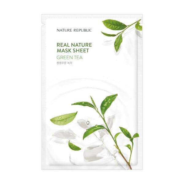 Real Nature Green Tea Mask Sheet