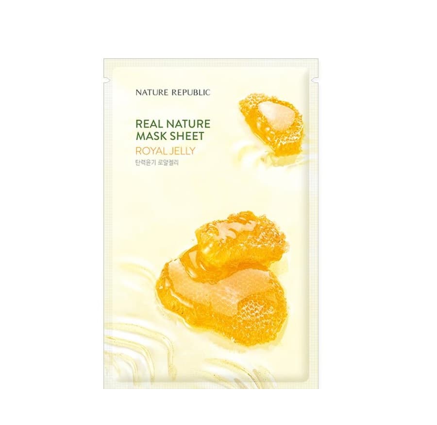 Real Nature Royal Jelly Mask Sheet 