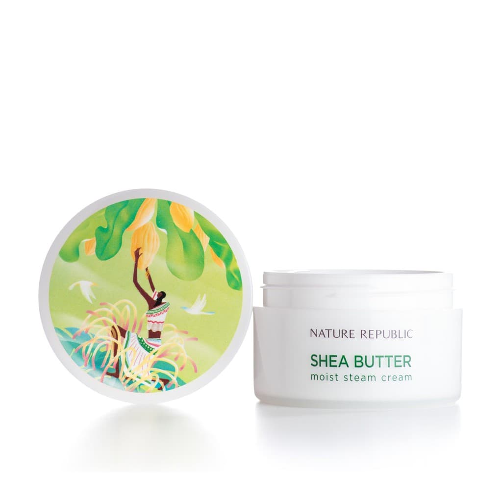 Shea Butter Steam Cream Moist (For Normal Skin) 