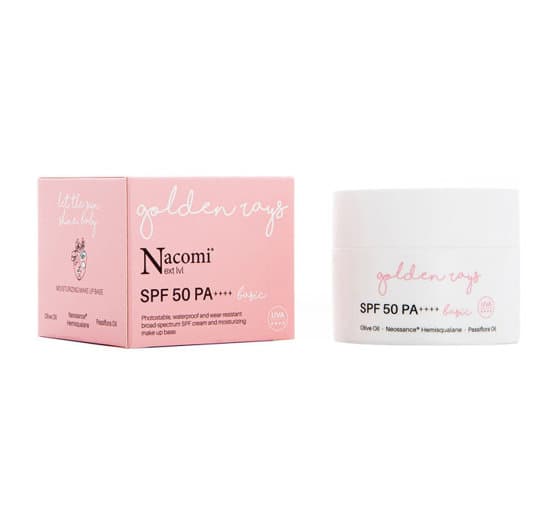 Next Level Golden Rays Basic Cream SPF 50 PA++++ 