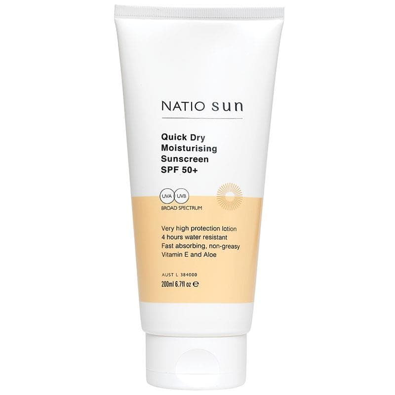 Quick Dry Moisturising Sunscreen SPF 50+ 