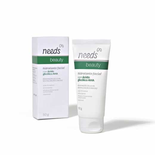 Hidratante Facial com Ácido Glicólico AHA