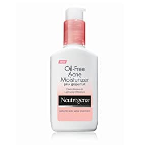 Oil-Free Acne Facial Moisturizer Pink Grapefruit