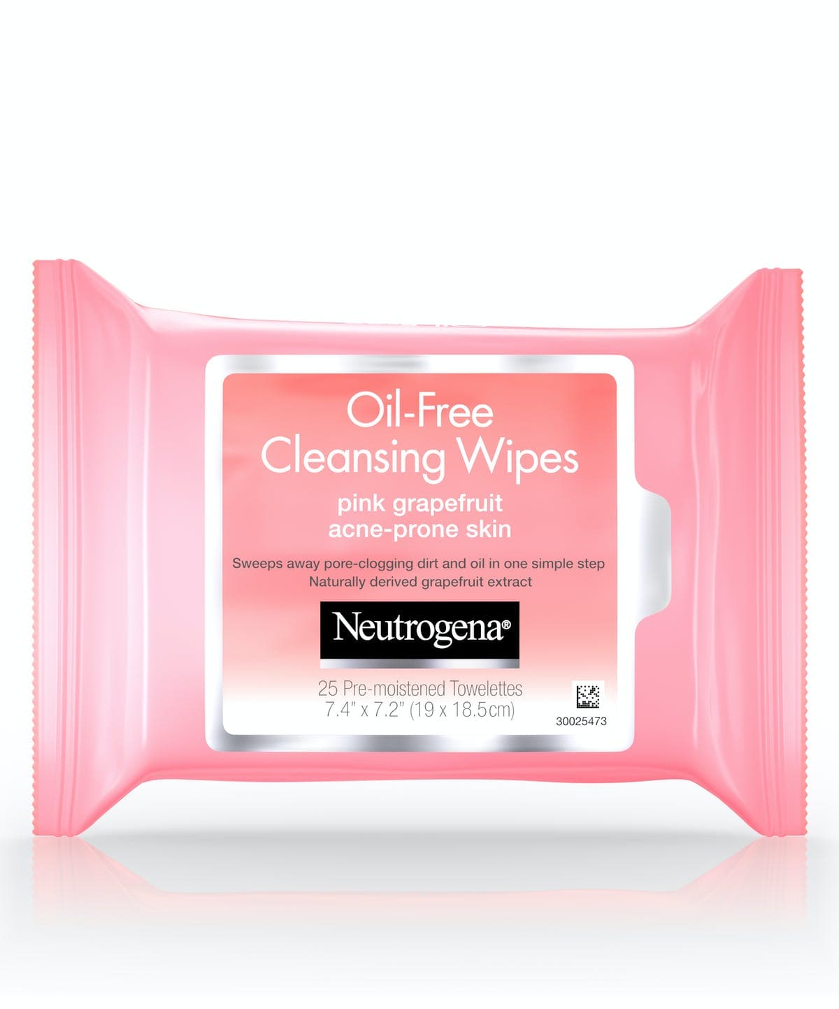 Oil-Free Facial Cleansing Wipes Pink Grapefruit