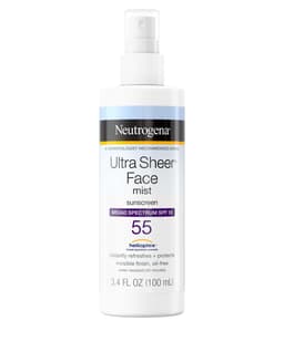 Ultra Sheer Face Mist Sunscreen Broad SPF 55