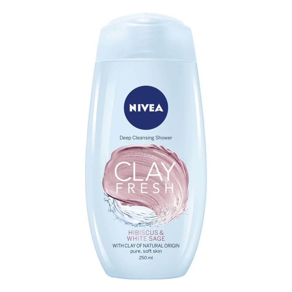 Clay Fresh Hibiscus & White Sage Shower Gel