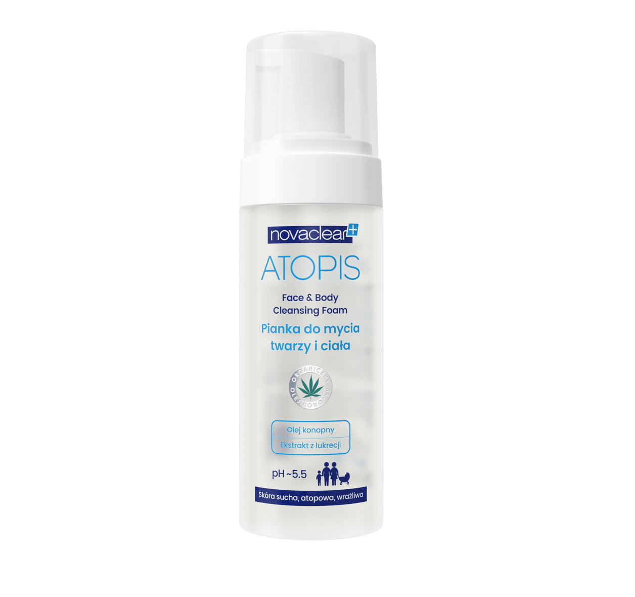 ATOPIS Face & Body Cleansing Foam