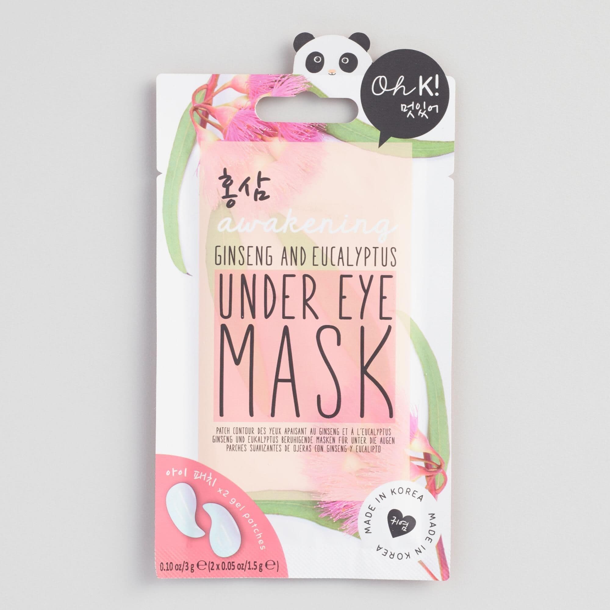 Ginseng & Eucalyptus Under Eye Mask