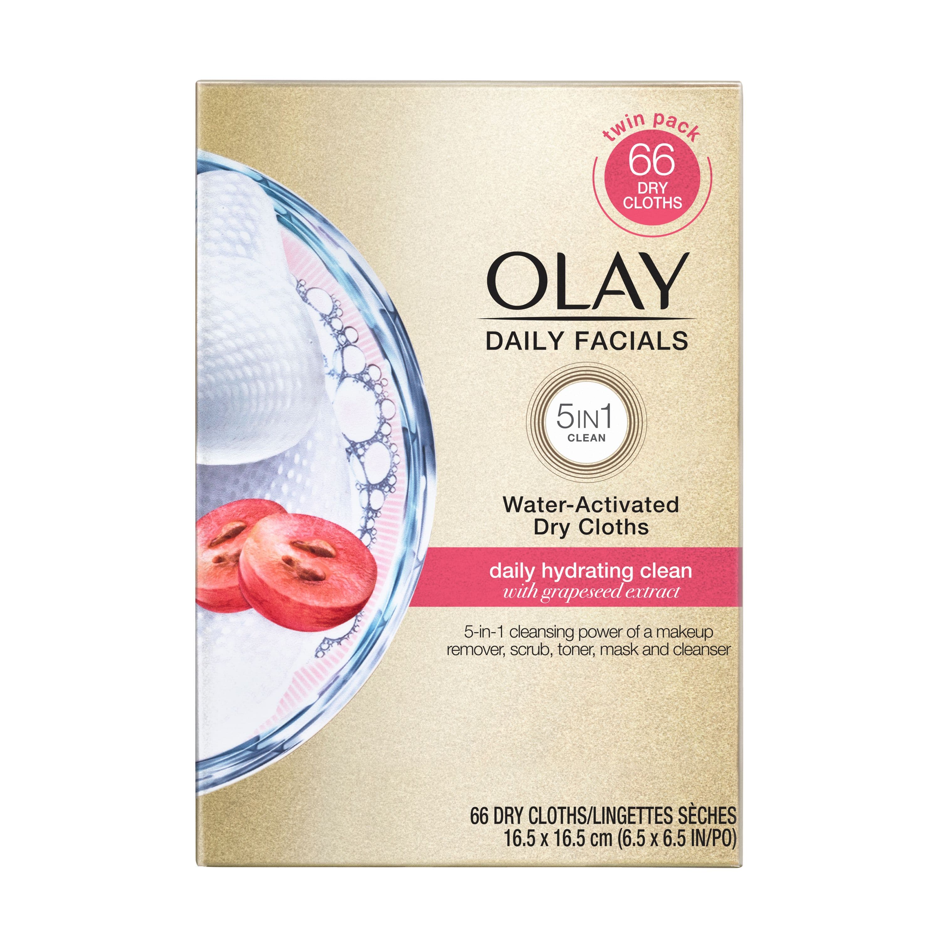 Daily Facials Hydrating Cleansing Cloths