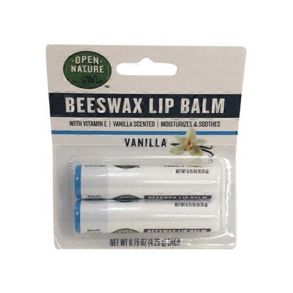 Beeswax Lip Balm with Vitamin E - Vanilla