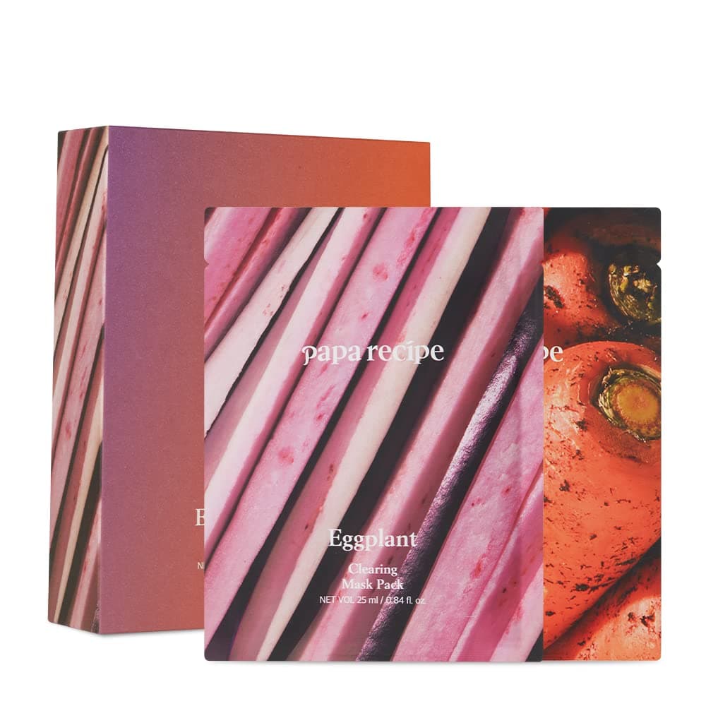 [Discontinued] Eggplant & Carrot Mask Pack (Carrot)