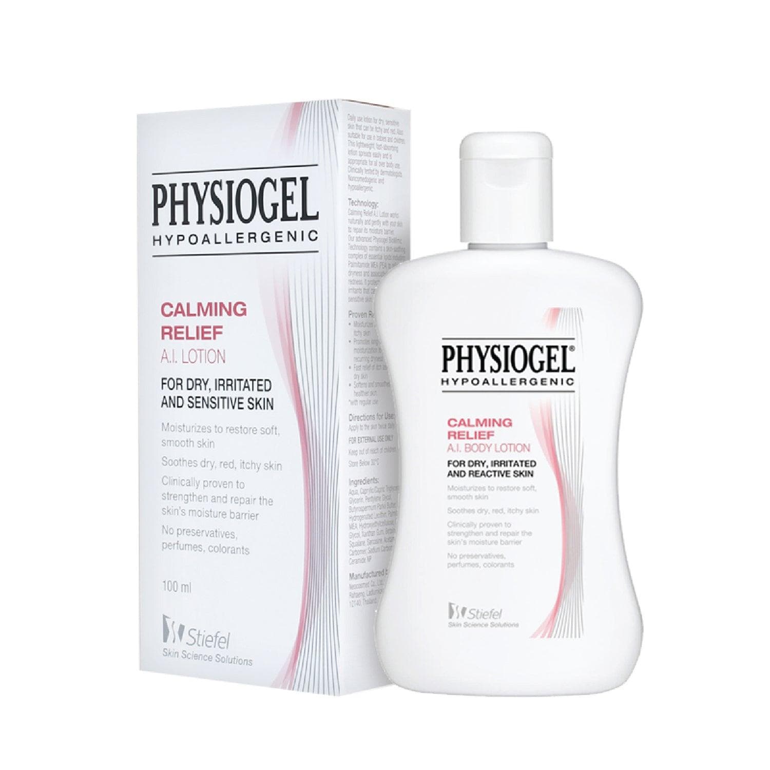 Hypoallergenic Calming Relief A.I. Body Lotion
